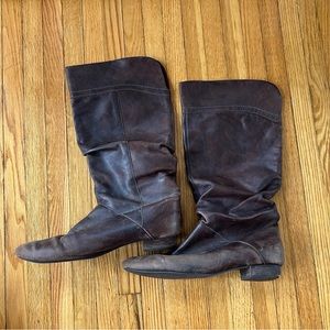 Vintage leather boots